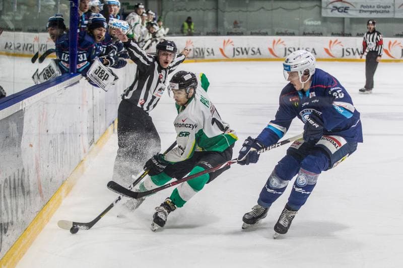 Ice Hockey. Visegrad Cup. JKH GKS Jastrzebie - HK Nitra. 16.01.2020