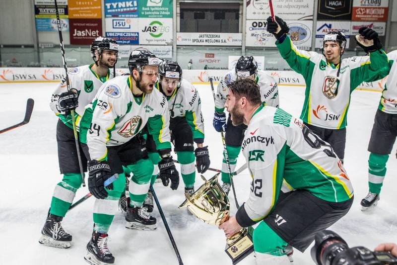 Ice Hockey. Visegrad Cup. JKH GKS Jastrzebie - HK Nitra. 16.01.2020