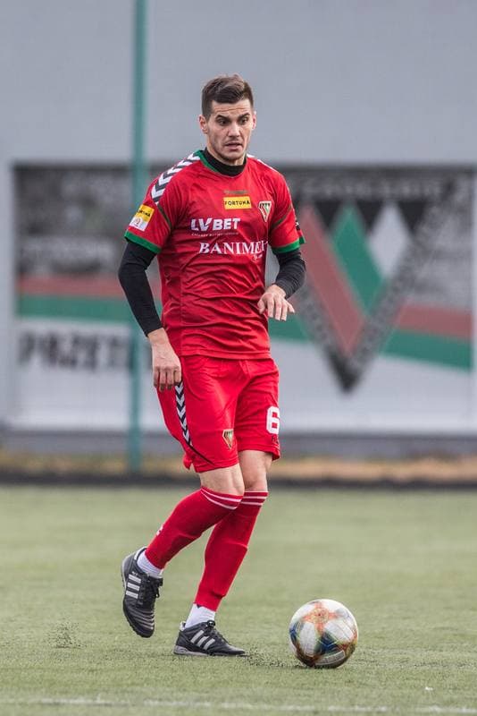 Football. Sparing. Zaglebie Sosnowiec - FK Zeleziarne Podbrezova. 29.01.2020
