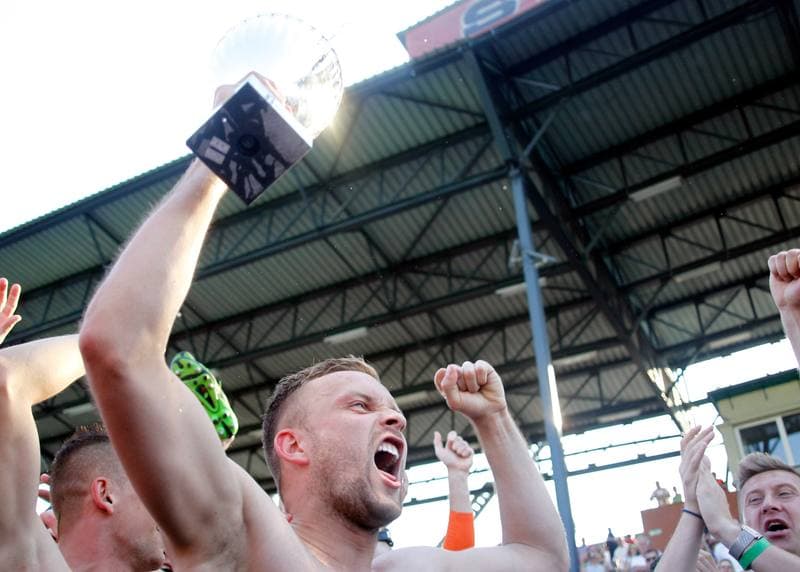 Football. II Liga. Zaglebie Sosnowiec - Puszcza Niepolomice. 07.06.2015