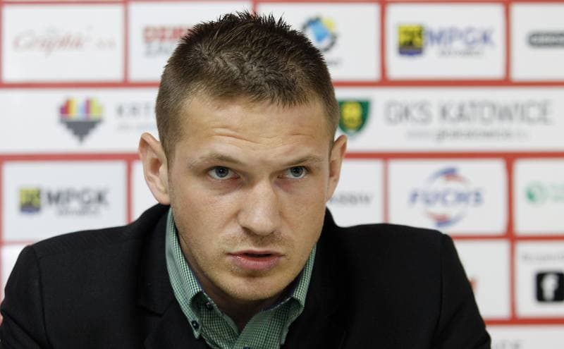 Football. GKS Katowice. Press Conference. 22.06.2015