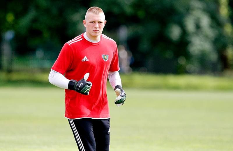 Football. GKS Katowice. Training. 28.05.2015