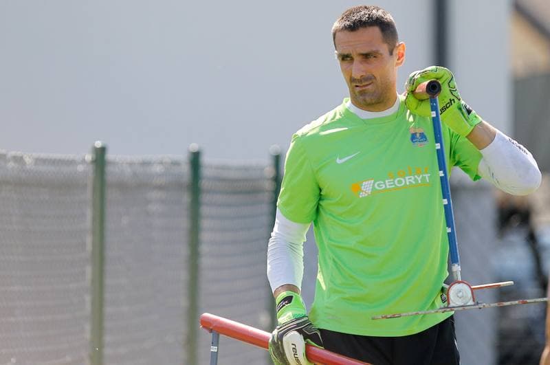 Football. Termalica Bruk-Bet Nieciecza. Training. 03.07.2015