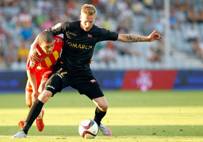 Football. PKO BP Ekstraklasa. Korona Kielce - Cracovia Krakow. 14.08.2015