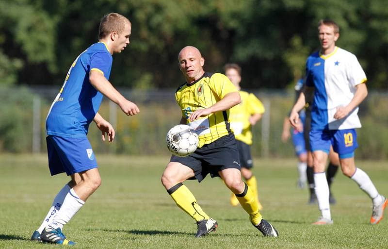 Football. IV Liga. Slavia Ruda Slaska - Ruch Radzionkow. 03.10.2015