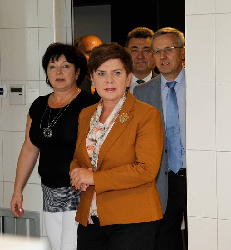 Beata Szydlo. Main Mining Institute. Press Conference. 05.10.2015