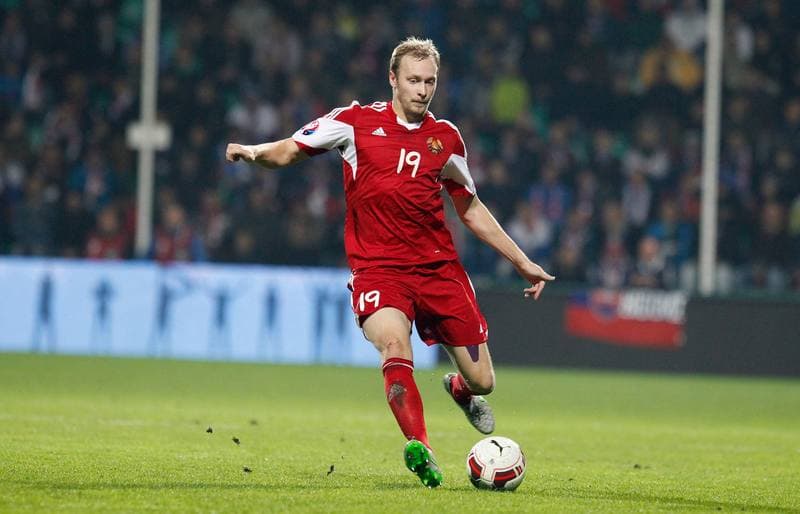 Football. UEFA Euro Qualifiers. Slovakia - Belarus. 09.10.2015