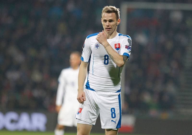 Football. UEFA Euro Qualifiers. Slovakia - Belarus. 09.10.2015