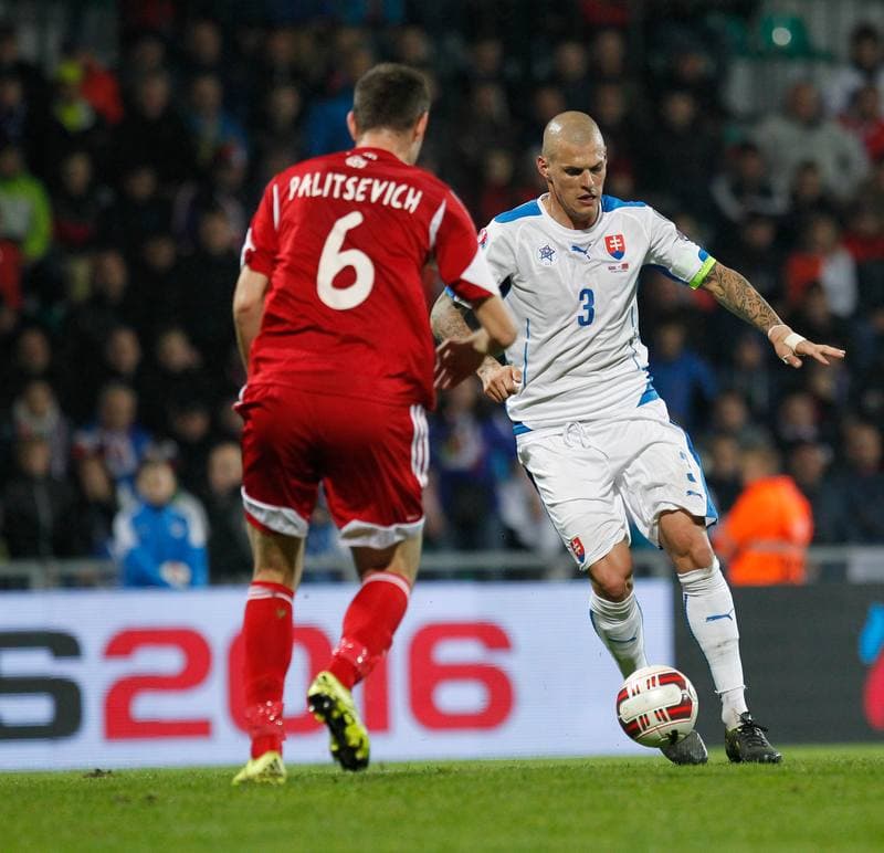 Football. UEFA Euro Qualifiers. Slovakia - Belarus. 09.10.2015