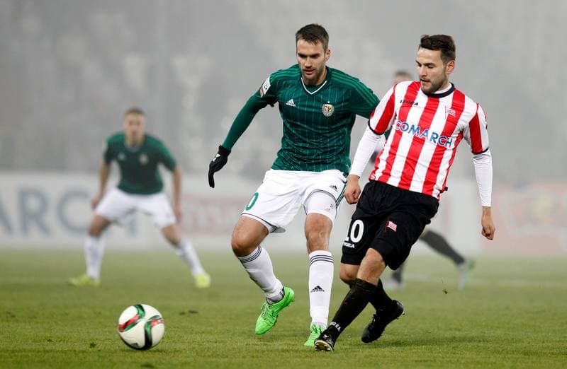 Football. T-Mobile Ekstraklasa. Cracovia Krakow - Slask Wroclaw. 02.03.2014