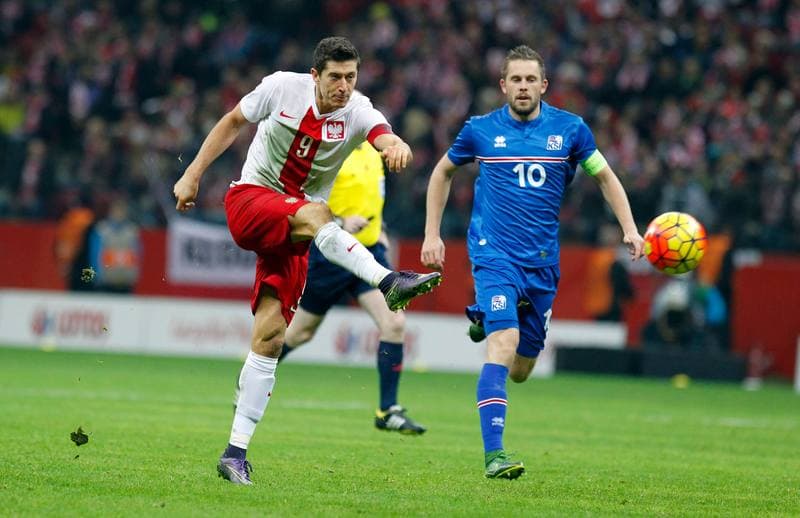 Football. International Friendly. Poland - Iceland. 13.11.2015