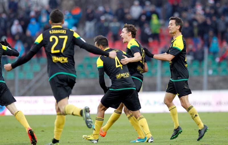 Football. I Liga. Zaglebie Sosnowiec - GKS Katowice. 29.11.2015