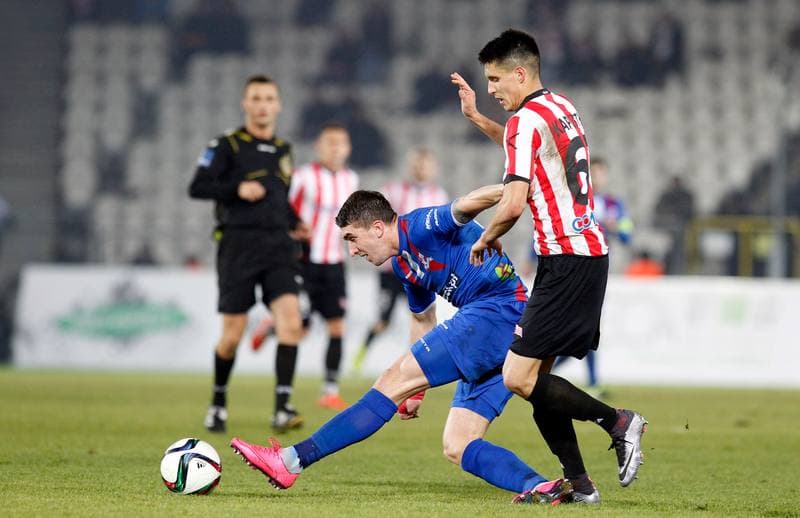 Football. PKO BP Ekstraklasa. Cracovia Krakow - Podbeskidzie Bielsko Biala. 02.12.2015