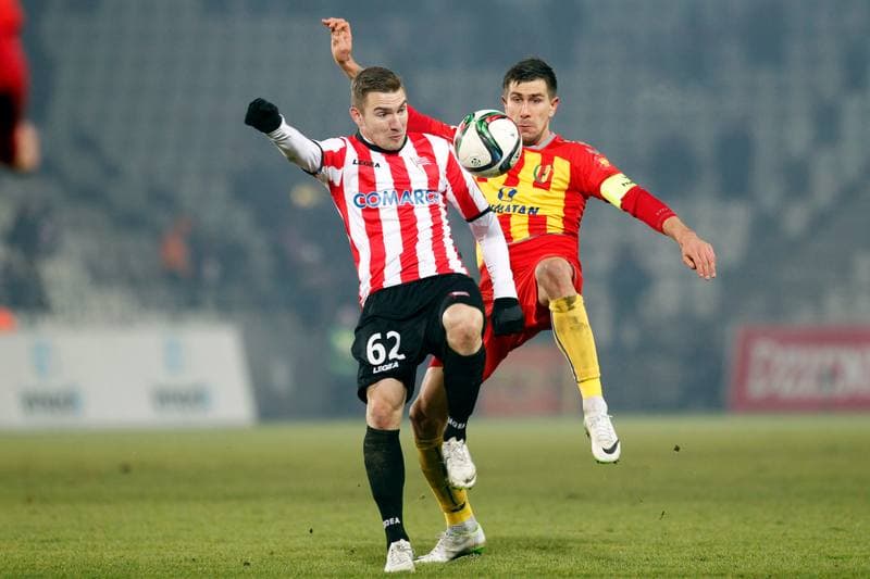 Football. PKO BP Ekstraklasa. Cracovia Krakow - Korona Kielce. 14.12.2015