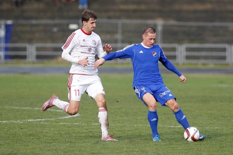 Football. Fortuna Narodni Liga. FK Fotbal Trinec - Banik Ostrava. 19.11.2016