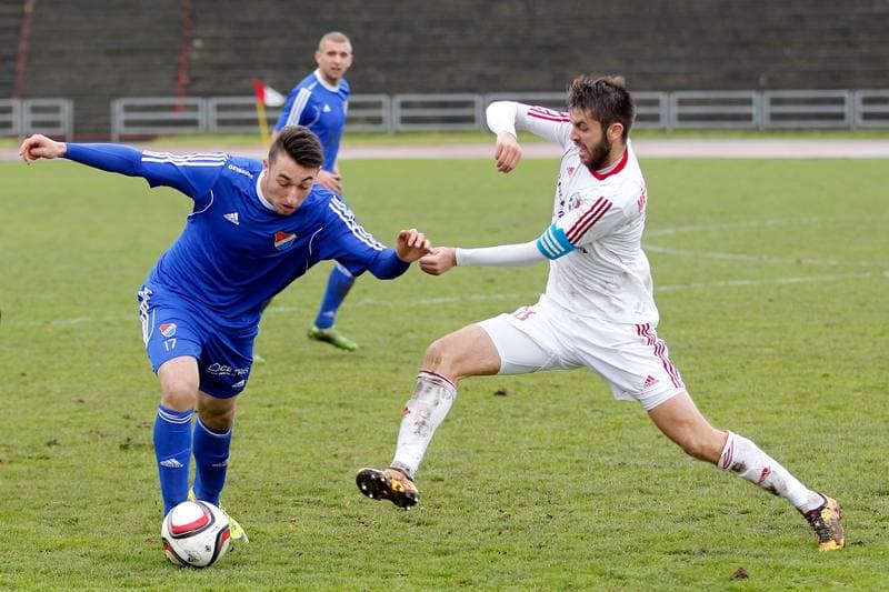 Football. Fortuna Narodni Liga. FK Fotbal Trinec - Banik Ostrava. 19.11.2016
