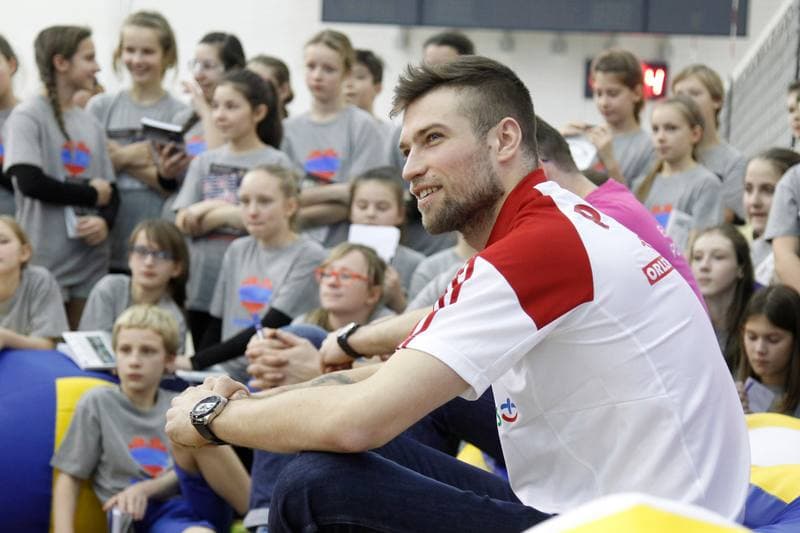 Volleyball. European Championship. Promotional Action. 05.12.2016