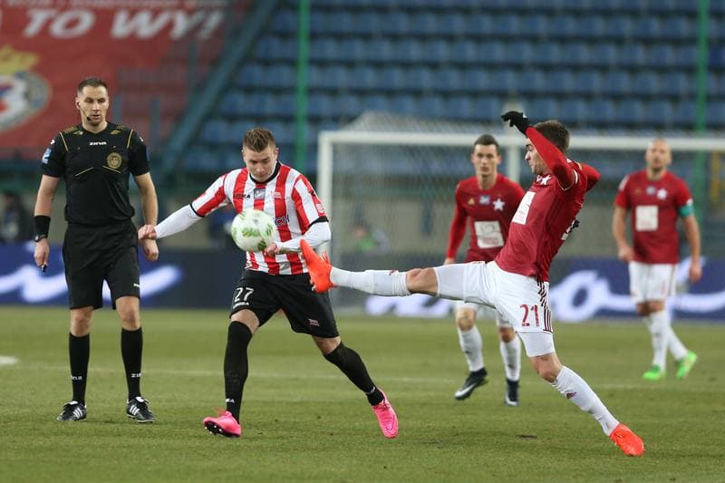 Football. Lotto Ekstraklasa. Wisla Krakow - Cracovia Krakow. 10.12.2016