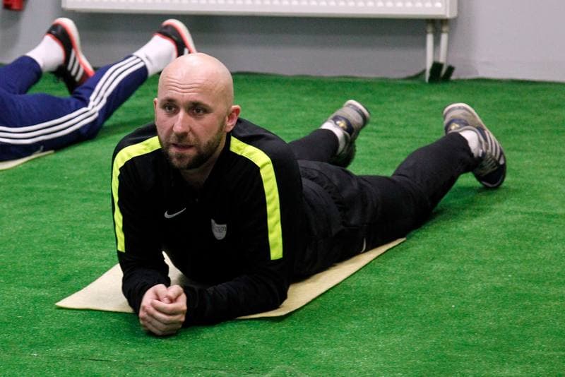 Football. Rozwoj Katowice. Training. 04.01.2017