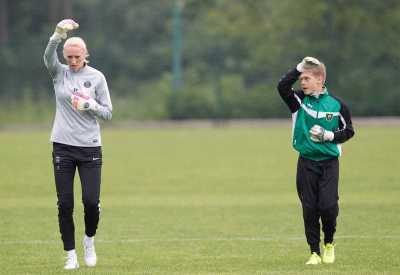 Football. GKS Katowice. Training. 15.06.2015