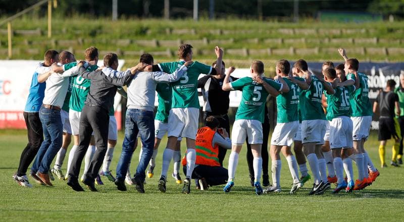 Football. Playoff. Ruch Radzionkow - LKS Belk. 21.06.2015