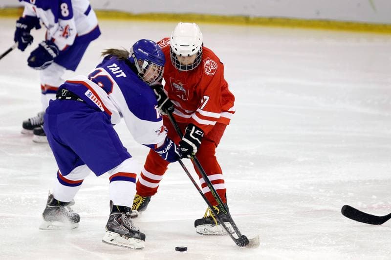Ice Hockey. U18 Women's World Championship. Poland - Great Britain. 11.01.2017