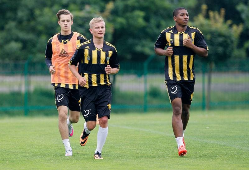 Football. GKS Katowice. Training. 16.07.2015