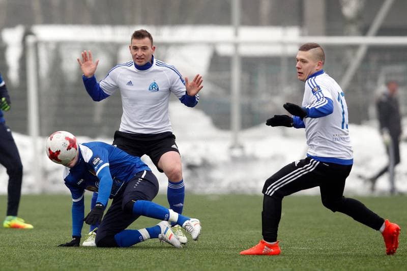Football. Sparing. Ruch Chorzow - Odra Opole. 21.01.2017