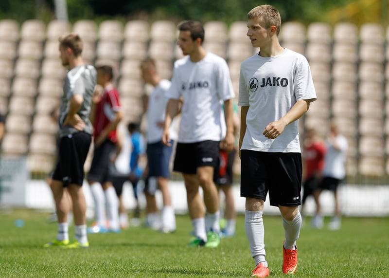 Football. Rozwoj Katowice. Training. 29.06.2015