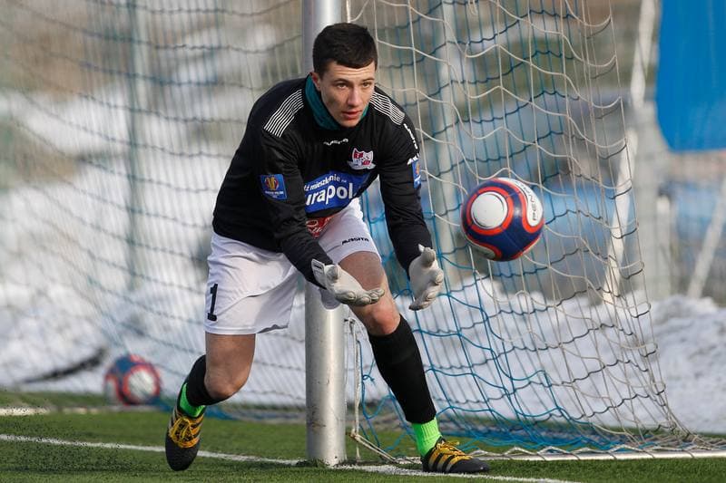 Football. Sparing. MFK Frydek-Mistek - Podbeskidzie Bielsko-Biala. 26.01.2017