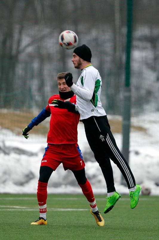 Football. Sparing. Polonia Bytom - Pniowek Pawlowice. 08.02.2017