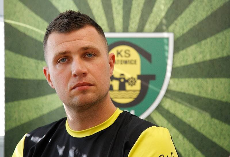 Football. GKS Katowice. Press Conference. 01.10.2015