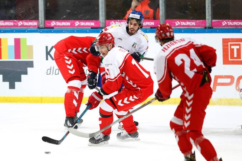 Ice Hockey. Euro Ice Hockey Challenge. Poland - Italy. 11.02.2017