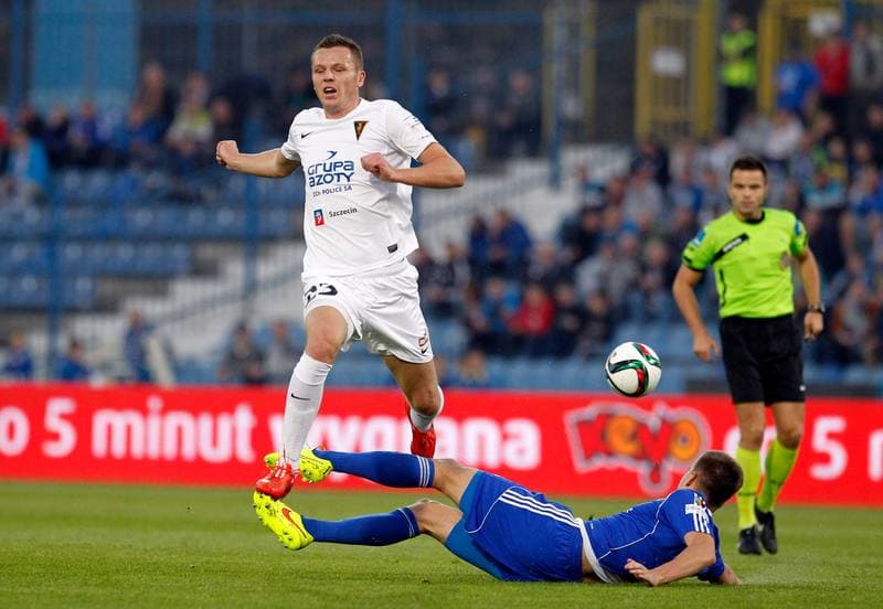 Football. T-Mobile Ekstraklasa. Ruch Chorzow - Pogon Szczecin. 06.03.2015