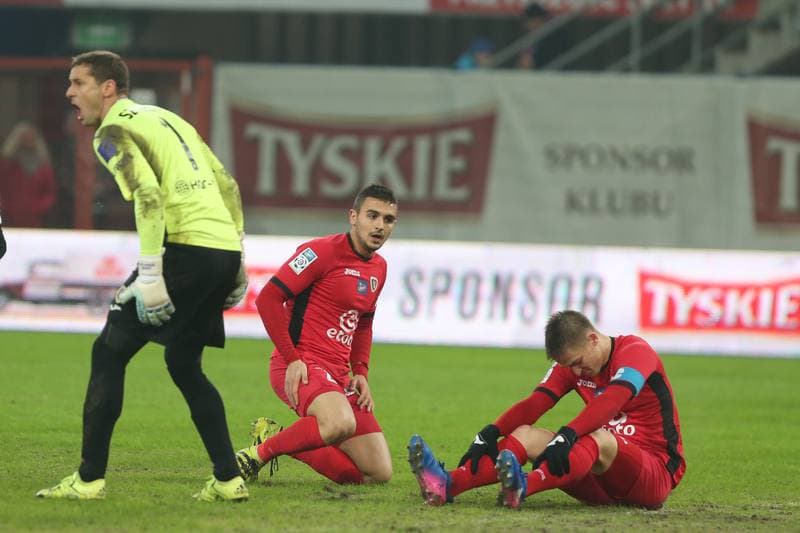 Football. Lotto Ekstraklasa. Piast Gliwice - Lech Poznan. 18.02.2017