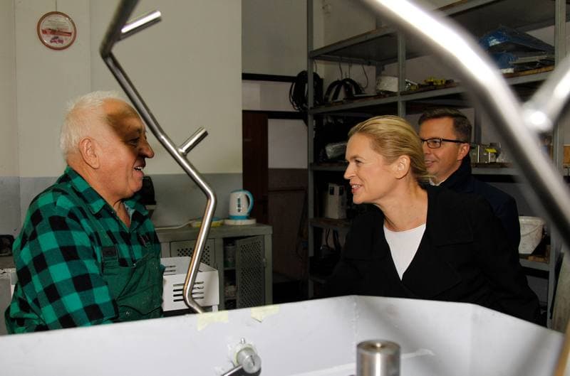 Barbara Nowacka. Press Conference. 08.10.2015