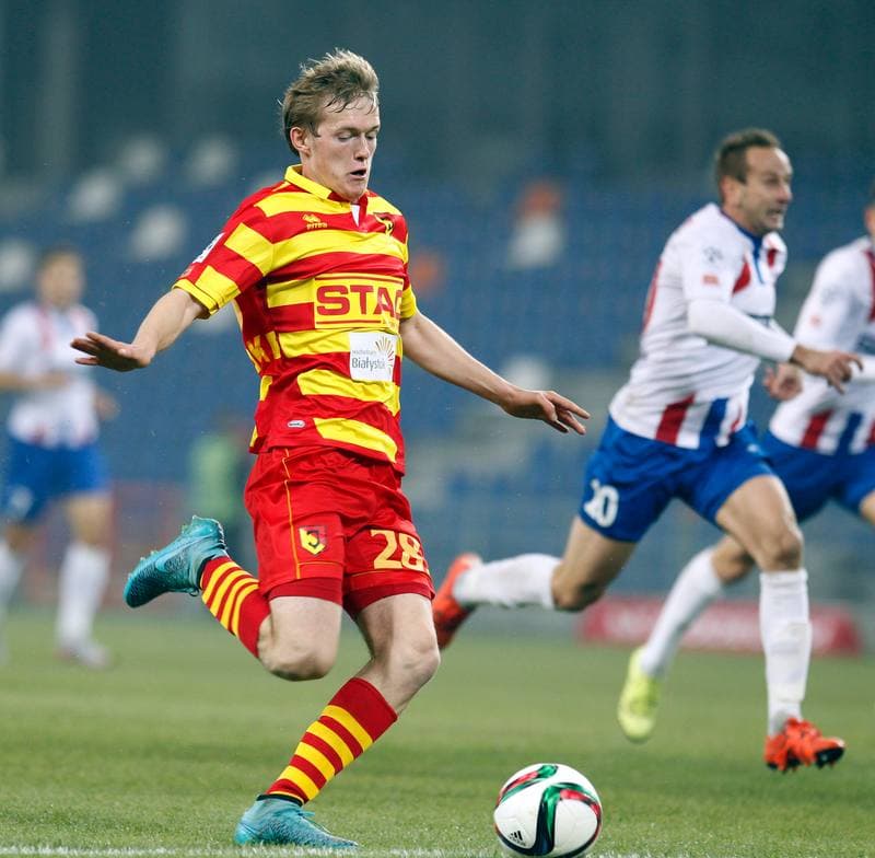 Football. PKO BP Ekstraklasa. Podbeskidzie Bielsko Biala - Jagiellonia Bialystok. 02.11.2015