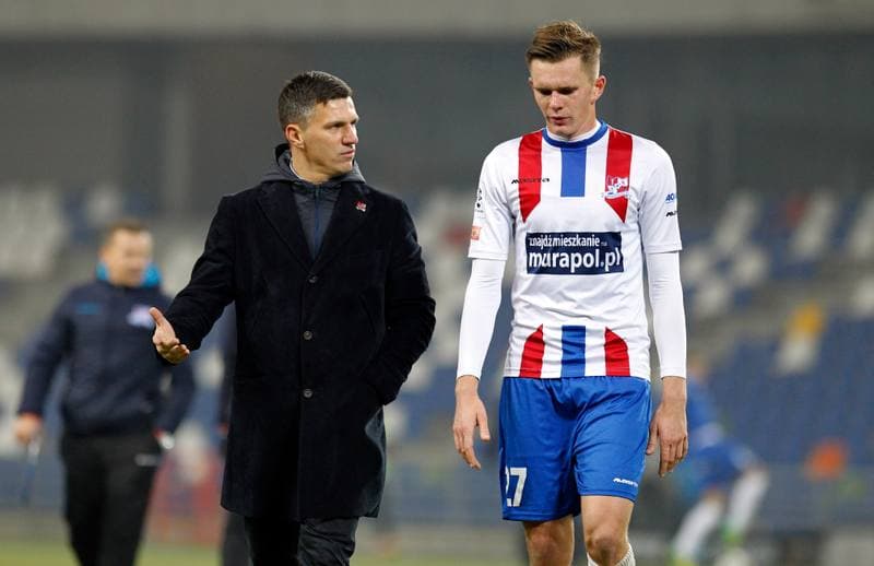 Football. PKO BP Ekstraklasa. Podbeskidzie Bielsko Biala - Jagiellonia Bialystok. 02.11.2015