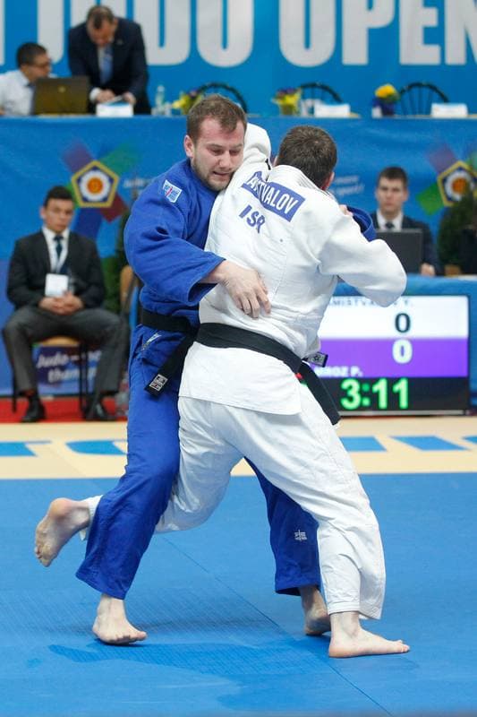 Judo. World Judo Tour. Rafal Kozlowski - Oleksandr Kruk. 05.03.2017