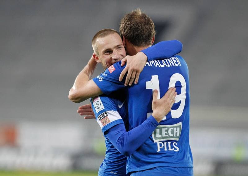 Football. T-Mobile Ekstraklasa. Gornik Zabrze - Lech Poznan. 03.06.2015