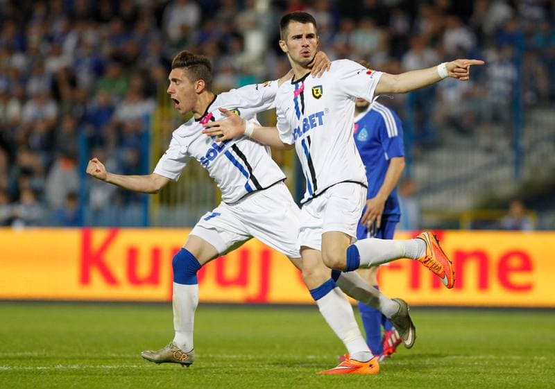 Football. T-Mobile Ekstraklasa. Ruch Chorzow - Zawisza Bydgoszcz. 05.06.2015
