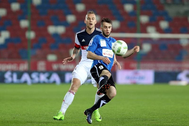 Football. Nice I Liga. Gornik Zabrze - Sandecja Nowy Sacz. 17.03.2017