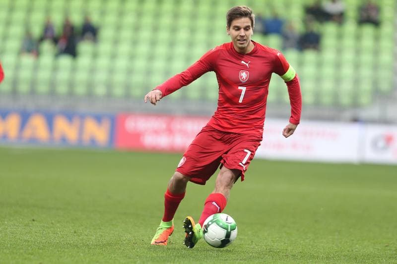Football. International Friendly Match. Czech Republic U21 - Slovakia U21. 24.03.2017