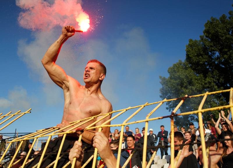 Football. Playoff. Ruch Radzionkow - LKS Belk. 21.06.2015