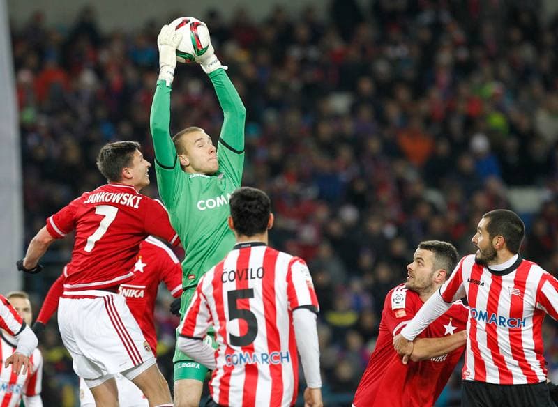 Football. PKO BP Ekstraklasa. Wisla Krakow - Cracovia Krakow. 29.11.2015