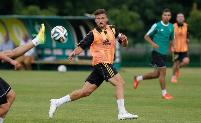 Football. GKS Katowice. Training. 28.05.2015