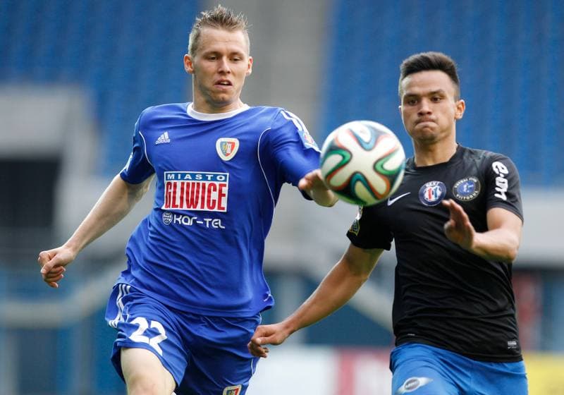 Football. Piast Gliwice. Press Conference. 28.06.2015