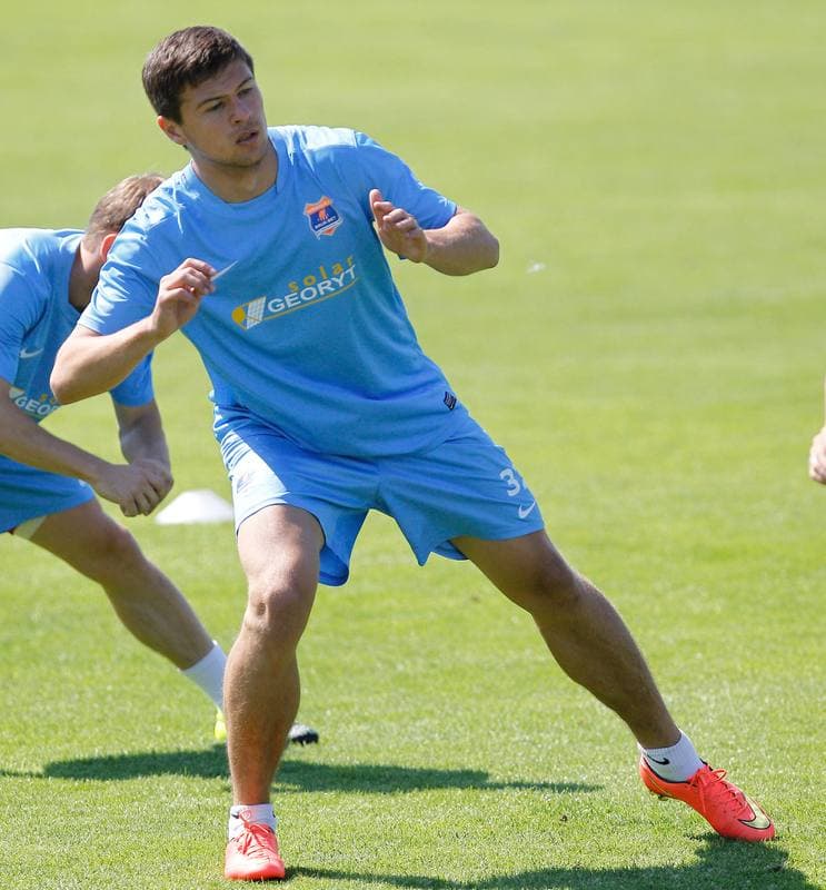 Football. Termalica Bruk-Bet Nieciecza. Training. 03.07.2015