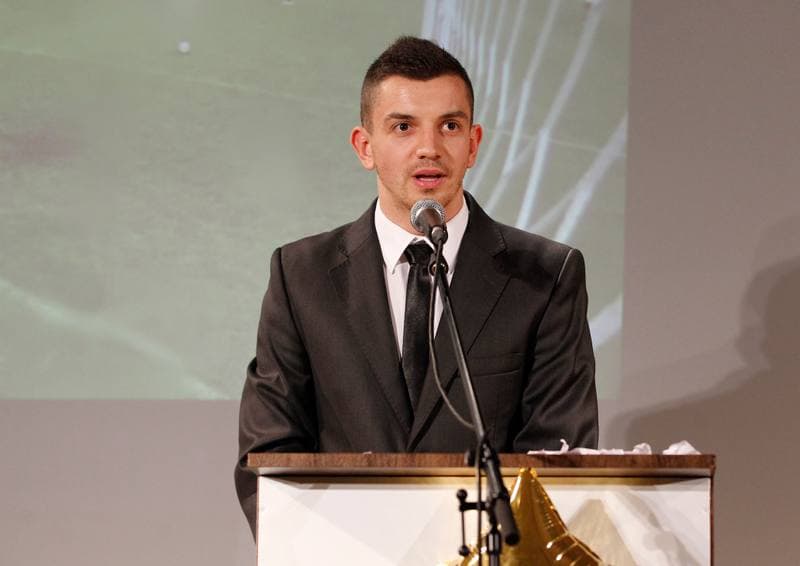 Football. GKS Katowice. Press Conference. 11.12.2015