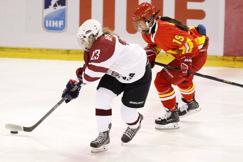 Ice Hockey. Women's World Championship. Latvia - China. 09.04.2017